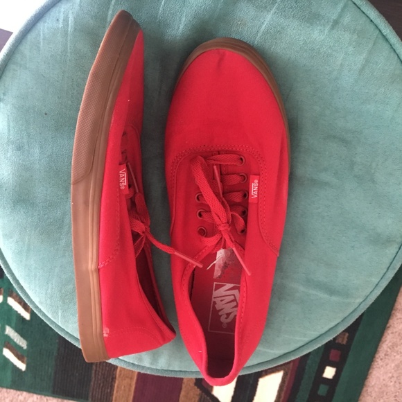 Red Vans - Picture 3 of 3